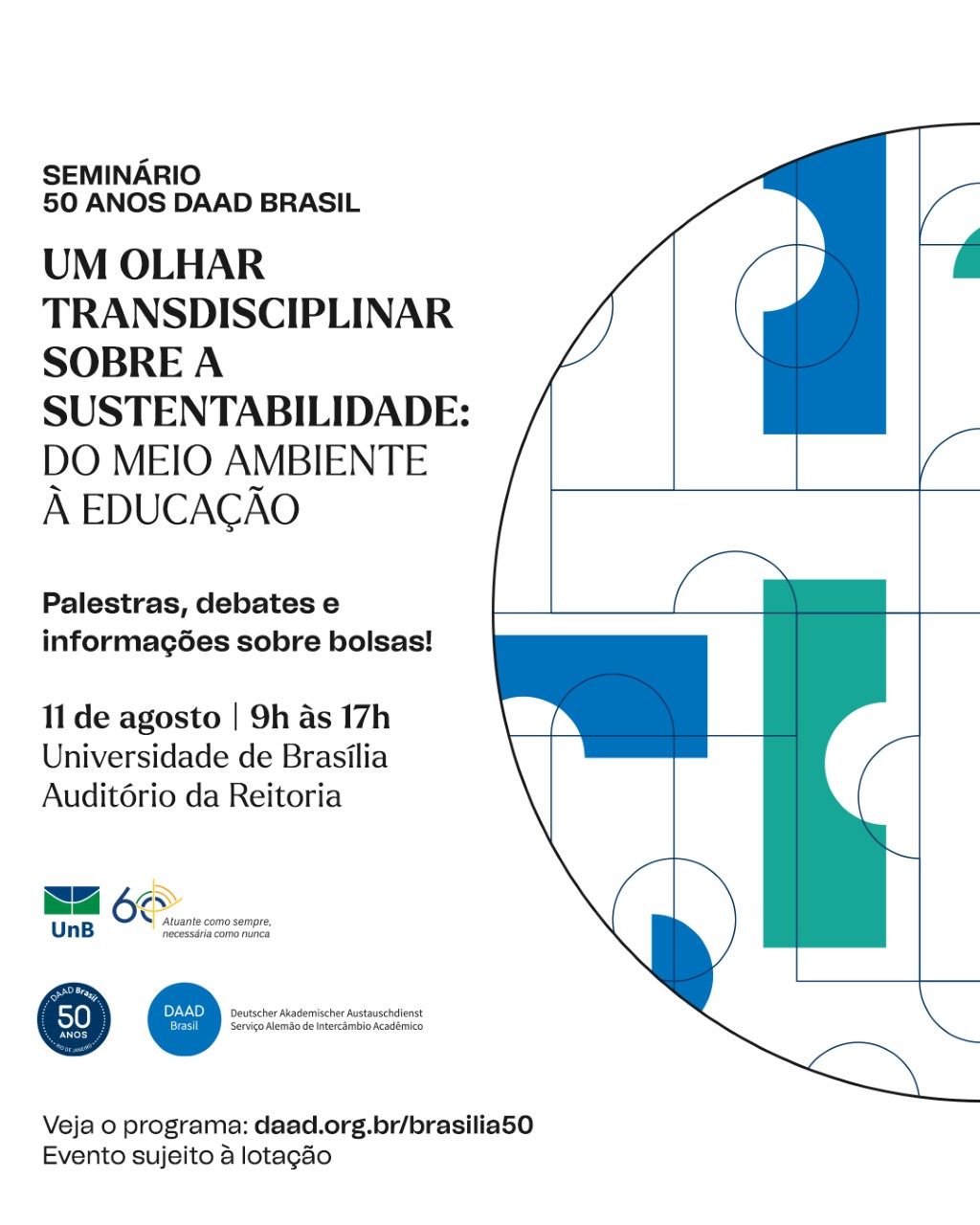 Seminário "Um Olhar Transdisciplinar sobre a Sustentabilidade: do Meio Ambiente à Educação"